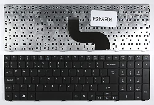 Clavier pour Ordinateur Portable Robuste Compatible Acer Aspire 5810T Noir