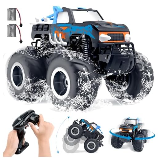 Gindoly Ferngesteuertes Auto,2,4 GHz Ferngesteuerter Monstertruck