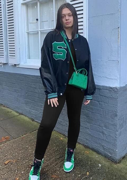 LAGSHIAN Women's Sexy Bodycon Long Sleeve Scoop Neck One Piece Jumpsuit Romper - Image 6