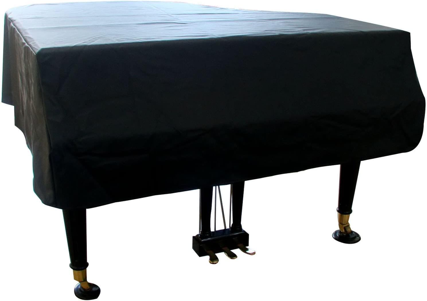 Copertura per pianoforte a coda impermeabile e umidità, doppia copertura antipolvere in pelle, antipolvere, antigraffio, copertura per pianoforte a coda (160 cm)