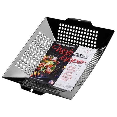 Oscarware 12" Porcelain Coated Wok Topper Cover