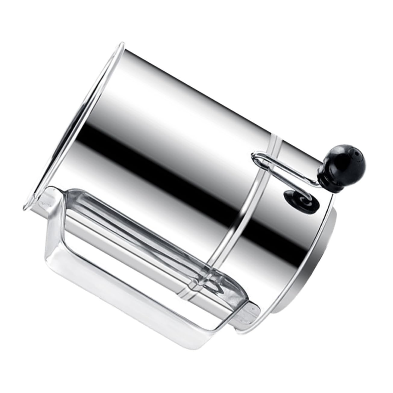 Luxshiny 1Pc Portable Stainless Steel Flour Sifter Handheld Filter Sieve for Easy Use Baking and Cooking for Home Kitchen