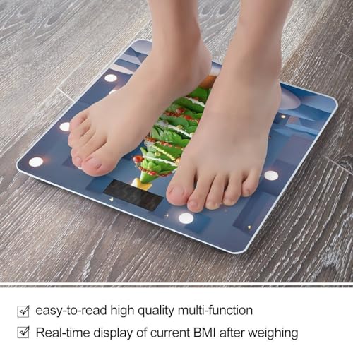 Báscula Digital de Baño con Plataforma Ancha y Pantalla LCD miniatura 5