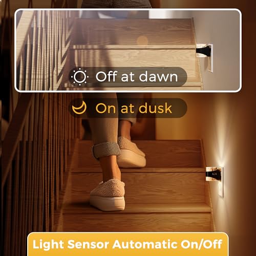 Image of L LOHAS LED Night Light, Bubble Night Lights Plug into Wall, 3000K /4000k /5000K Adjustable Color Temperature Night Light,Dimmable Nightlights with Dusk to Dawn Sensor for Rooms Bathroom Hallway