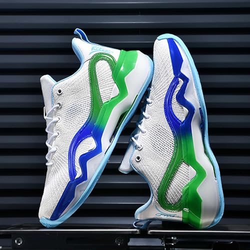 Men's Anti Slip Training Sports Shoes, Lightweight and Breathable Basketball Shoes3