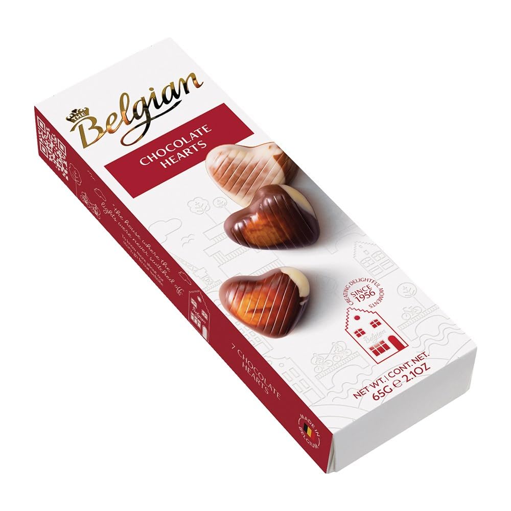 Amazon | ベルジャンショコラ ハートプラリネ 65g×10箱 | Belgian