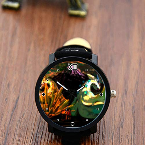 Preisvergleich Produktbild LINJIA Pokemon Uhr Koreanische Version des Kreativen Männlichen Und Weiblichen Studentengeschenkgeburtstagsgeschenks Der Großen Uhr Der Pokemon-männer