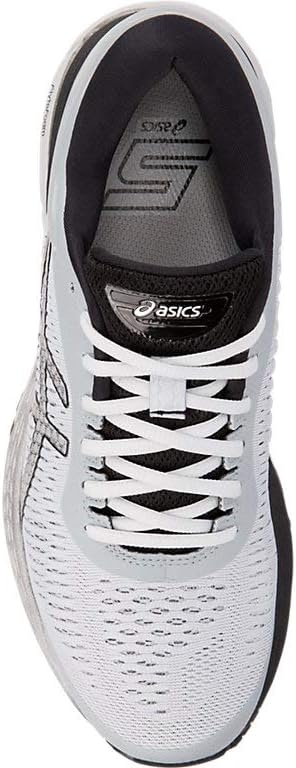 ASICS Women's Gel-Kayano 25 Running Shoe 6 Mid Grey/Black