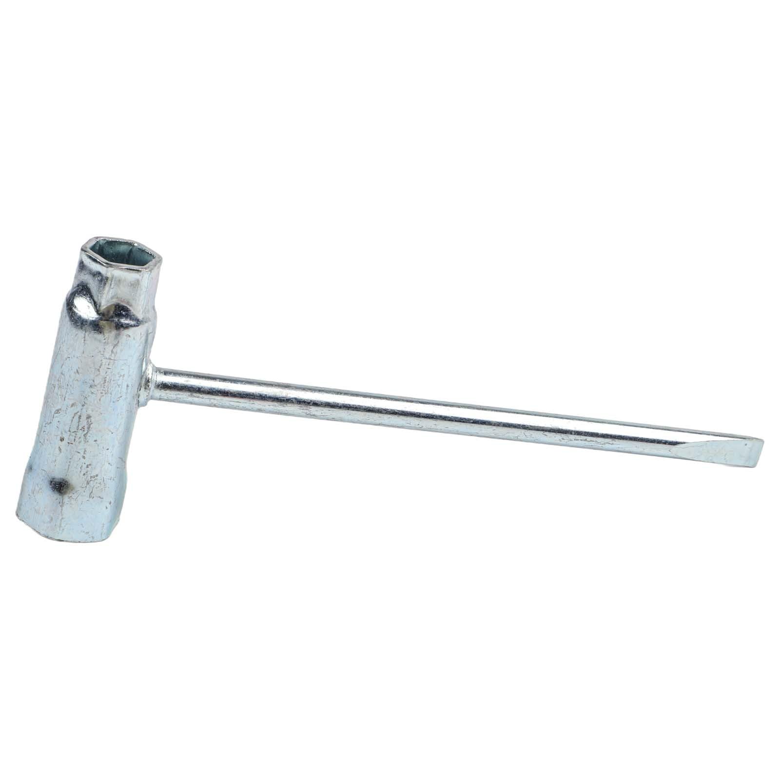 Metall Kupplungsausbau Werkzeug Set für Husqvarna Kettensägen HUS340/345/350/353/445/450/455 - 3-teiliges Schwungrad & Kolbenstopper-Kit, Schwerlaststahl