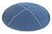 Yofah Religious Articles Adult Suede Kippah Medium Denim