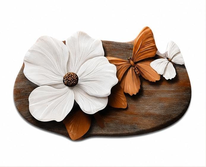 Butterfly Printed Anti-Slip Door Mat | Soft Floor Mat for Entrance, Living Room, Bedroom & Kitchen (Design-7)-image-49