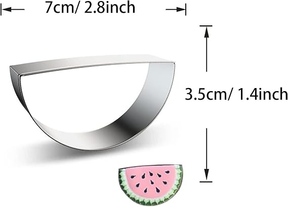 Watermelon Shape Cookie Cutter