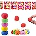 12x Springknete Hüpfknete für Kinder im Set | Farbige bunt hüpfende Spring-Knete in Premium Qualität | Bouncing Putty Kinderknete ideal als Mitgebsel Mitbringel Gastgeschenk für Kindergeburtstag