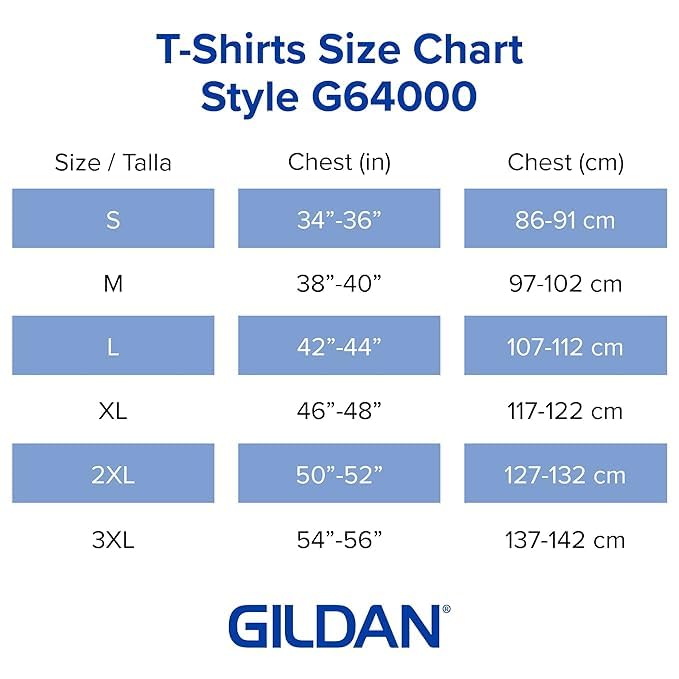 Image of GILDAN Men's Round Neck Cotton Half Sleeve T-Shirt - Soft & Breathable Fabric | Casual & Comfortable Fit | Perfect