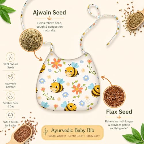 Image of Novo Baby Baby Bib for Cold and Colic Relief for infant,baby,newborn,ayurvedic bib