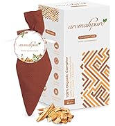 Aromahpure Camphor Cube (Sandalwood, Pack Of 1) – 100% Pure & Organic Camphor Cone For Car, Room ...