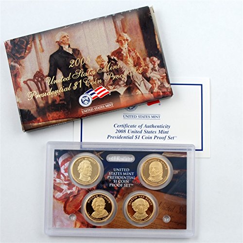 2008 U.S. Presidential Dollars Proof Set Uncirculated