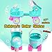 SULIFEEL Kids Adjustable Quad Roller Skates,Toddler Beginner Roller Skates for Gilrs and Boys Age 2-5 Years Old Unicorn Green