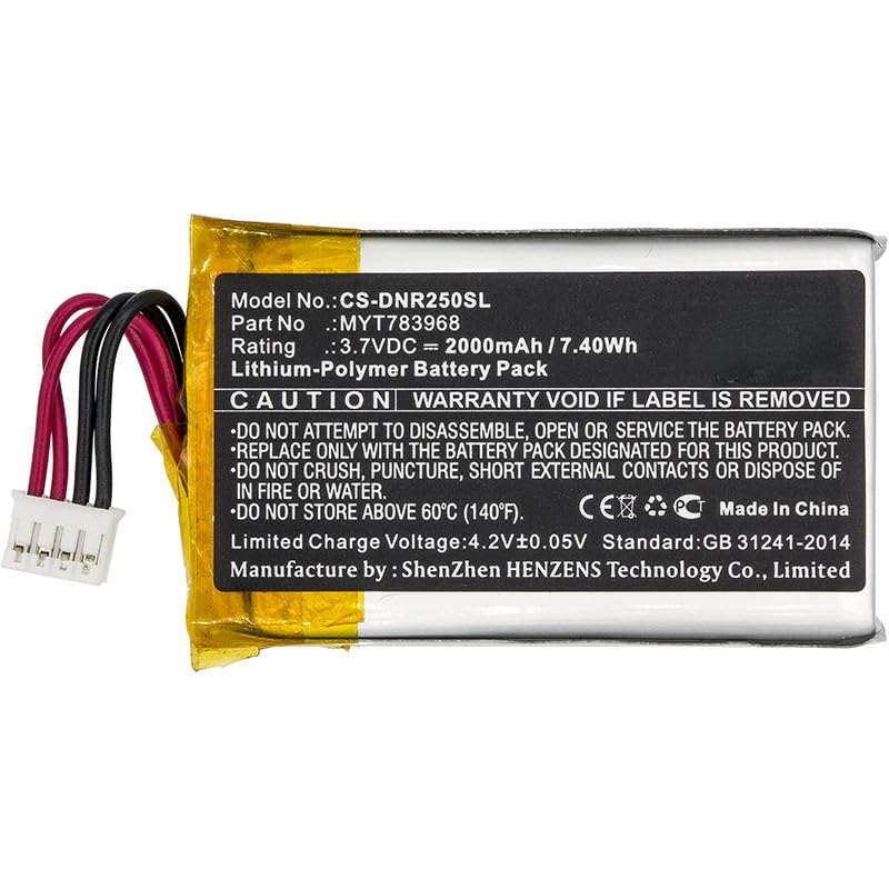 Battery Replacement for Delorme InReach Explorer inReach SE INCRH20 INRCH25 Q639603N T7V1315 AG-008727-201, fit for MYT783968