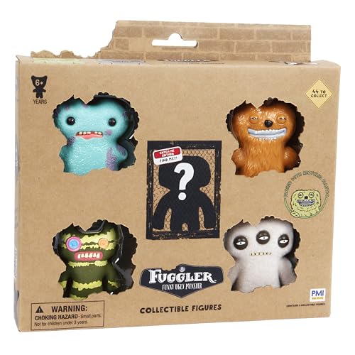 Bizak Fuggler, Pack de 5 Figuras de 6,5 cm con Poster Coleccionable, 44 Figuras para Coleccionar, para Niños y Niñas +4 Años (64110400 5)