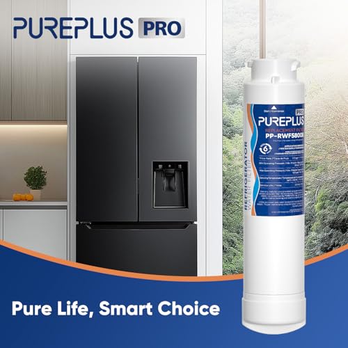 Image of PUREPLUS Refrigerator Water Filter, Compatible with Frigidaire EPTWFU01, EWF02, Pure Source Ultra II, 3Pack