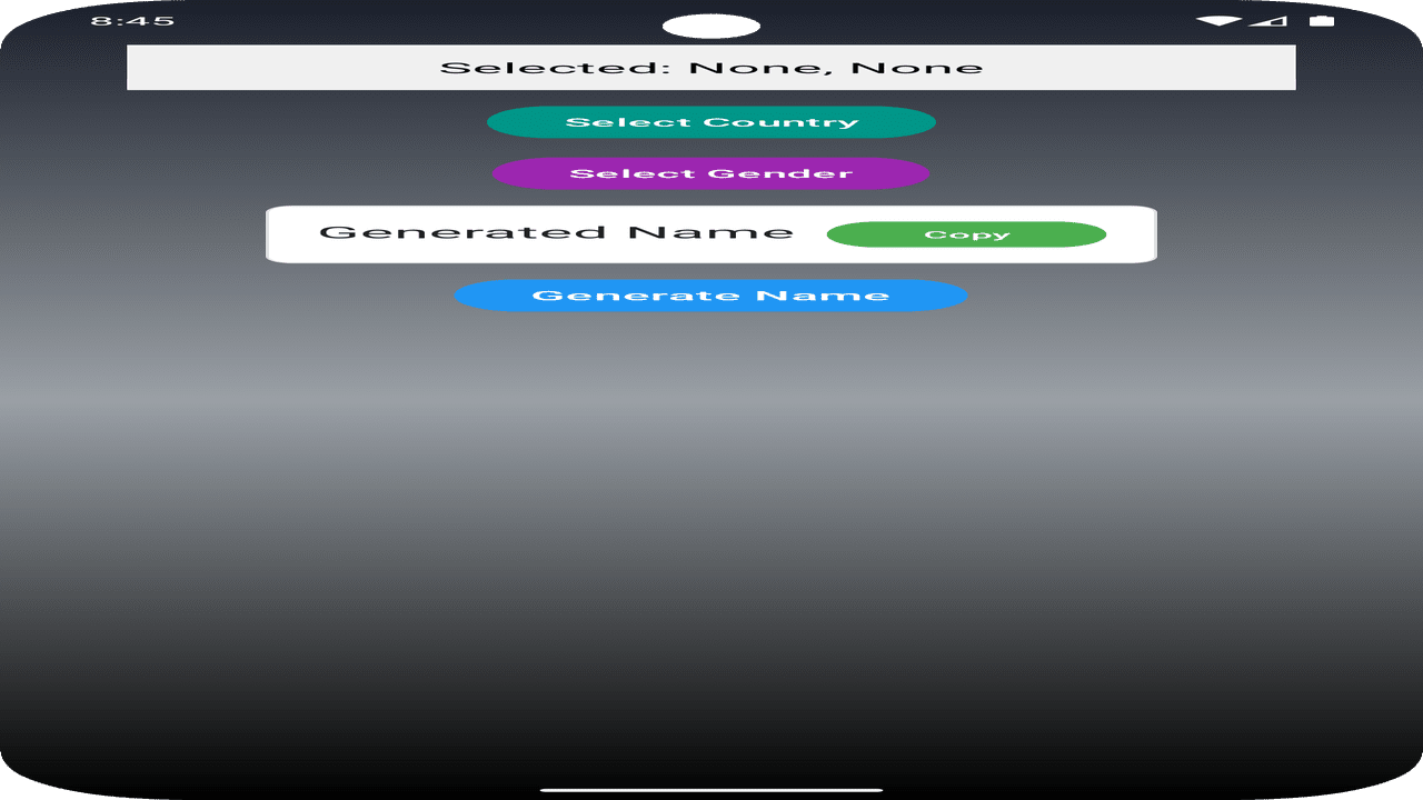 Name Generator App on Amazon Appstore