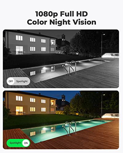Reolink WiFi Camera Outdoor Lumus 4MP, Spotlight Camera Plug-in, 2.4/5GHz WiFi CCTV Security Camera, Smart AI Detection - Image 3