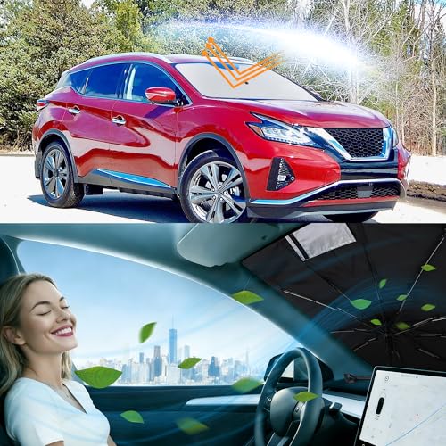 Image of Windshield Sun Shade Umbrella for 2015-2026 Ni-ssan Murano