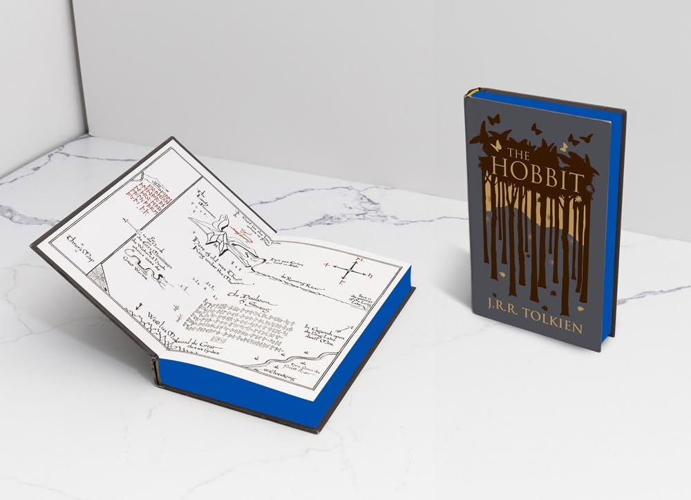 J. R. R. Tolkien Middle-earth Collector's Edition Set (5 Books): Hobbit, Silmarillion, Lord of the Rings (Fellowship, Two Towers, Return of the King)