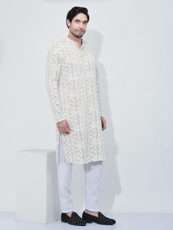 Image of FAUSTO Men Embroidered Sequin Ethnic Slip-On Juttis and Mojaris | Traditional Party Loafer Sherwani Shoes for Wedding, Reception, Cocktail and Festive Outfits