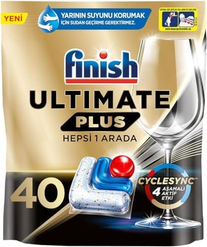 Finish Powerball All in One Ultimate Plus Dishwasher Tablets 40's Regular
