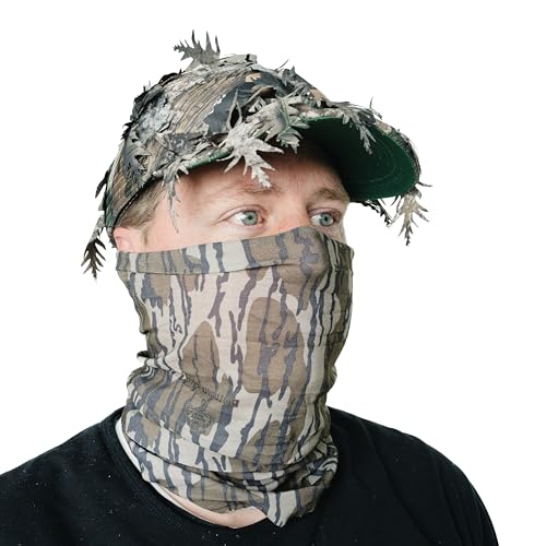 QuikCamo Camo Face Mask (Mossy Oak Original Bottomland)