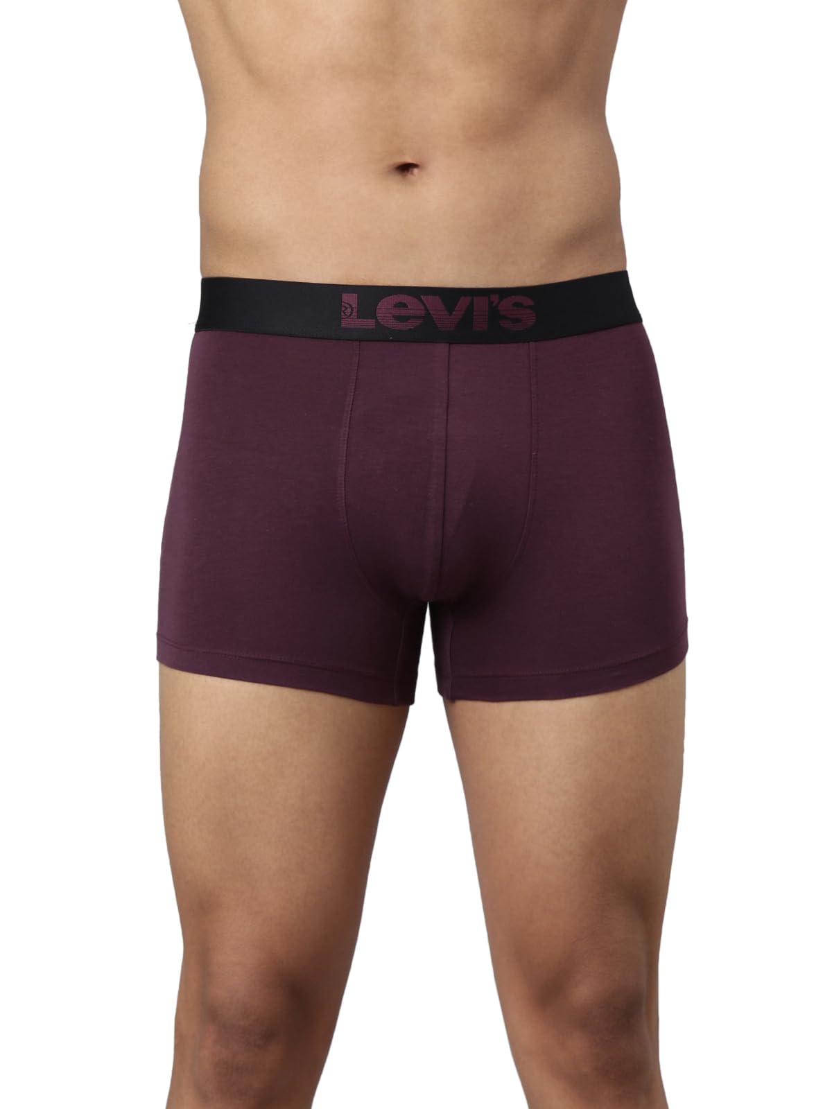 levi's 032A Men's Premium Supima Cotton Micro Modal Solid Trunk - Mid Rise, Outer Elastic Waistband (Pack of 1)-picture-40