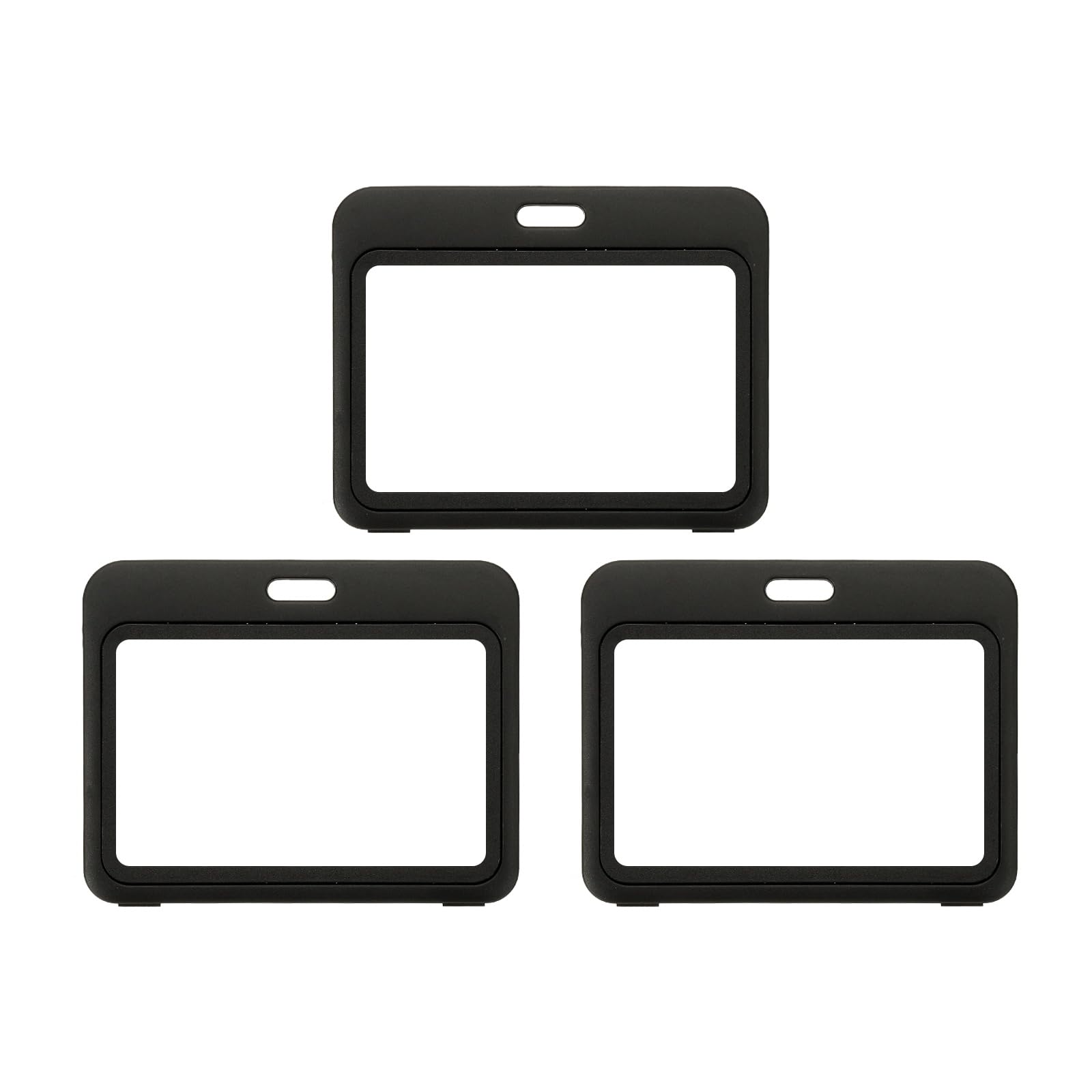 PATIKIL 3 Pack Clear Badge Holder