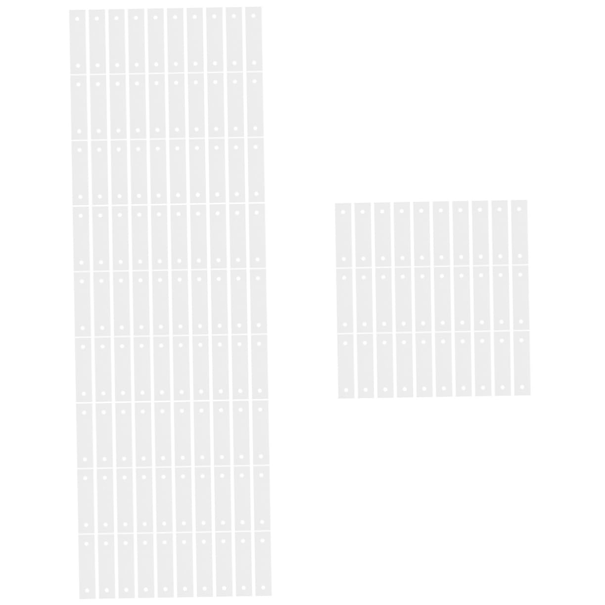 COLLBATH 4sets Disposable Optical Paper Chin Rest Paper Roll Equipment Rest Comfortable 350pcs*4