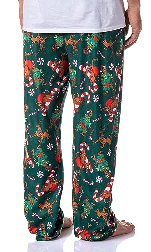 Scooby-Doo Mens' Christmas Character Tree Reindeer Sleep Pajama Pants4