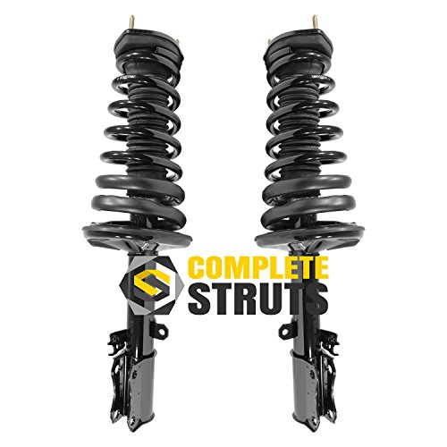 COMPLETESTRUTS â€“ Rear Quick Complete Strut Assemblies with Coil Springs Replacement for 2002-2003 Toyota Camry - Set of 2