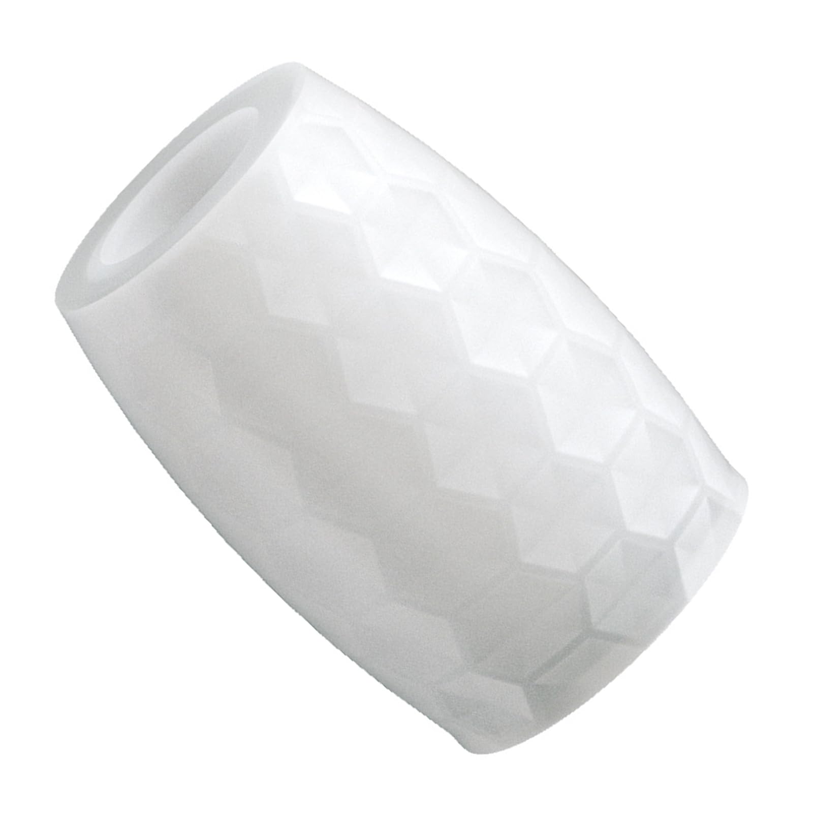 Hexagonal Faceted Ellipse Dot Vase Silicone for Resin Concrete Craft Projects and Home Decoration Silicone Cup
