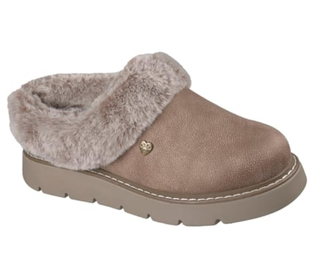 Skechers Keepsakes Lite Cozy Blend, Pantuflas Mujer, Marrón, 39 EU