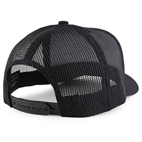 Gorra snapback con bordado varsity y diseño 5 paneles miniatura 2
