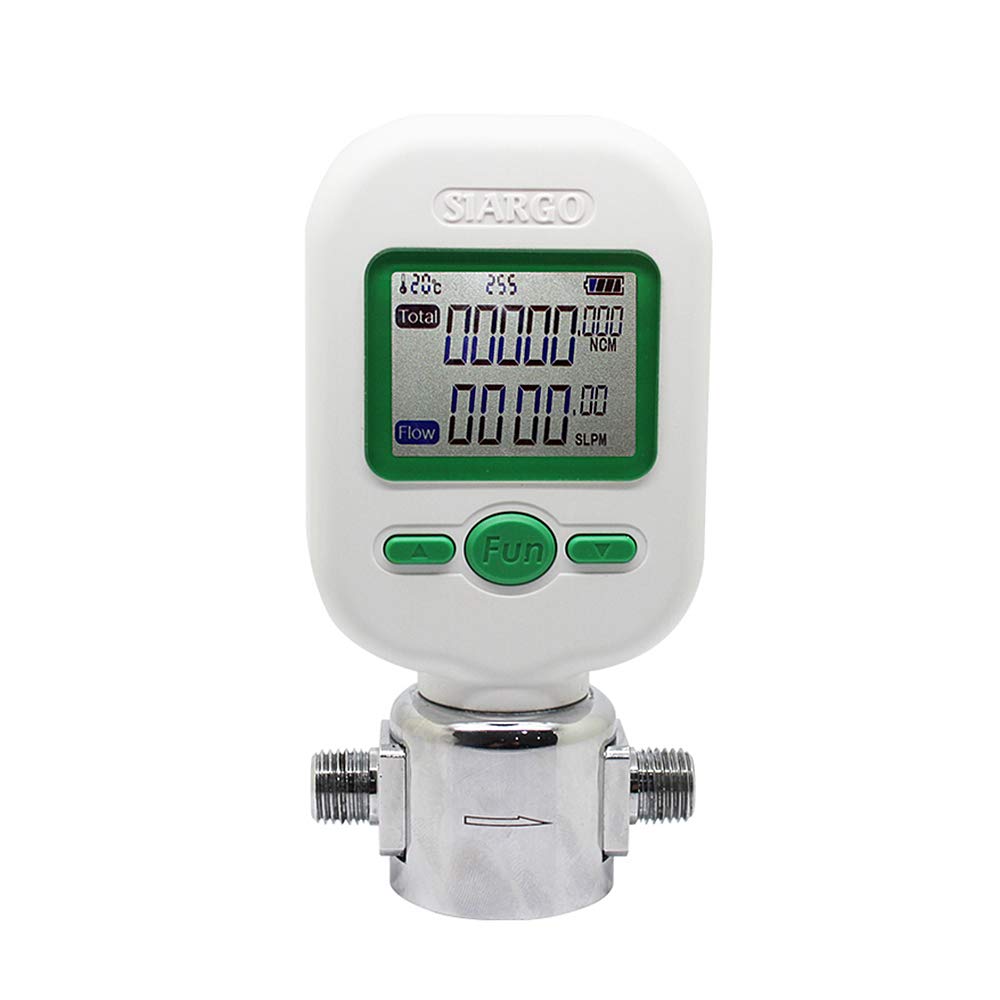 Amazon | Huanyu デジタルガス流量計 フローメーター 0-10L/Min ±2