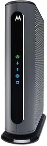 Motorola MB8611 DOCSIS 3.1 Multi-Gig Cable Modem | Pairs with Any WiFi Router | Approved for Comcast Xfinity, Cox Gigablast, Spectrum | 2.5 Gbps Port | 2500 Mbps Max Internet Speeds