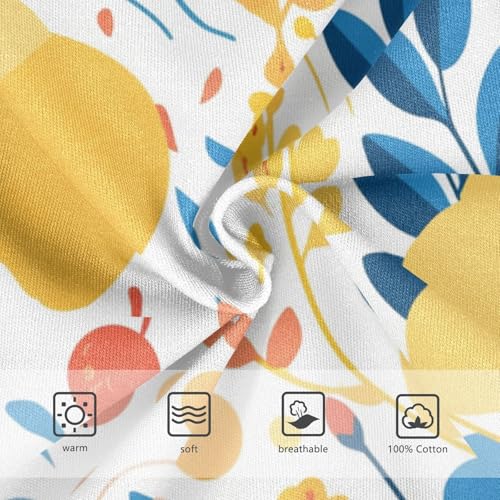 KLL Ginkgo Leaves Little Boys Soft Nighttime Underwear Cute Children Undies3