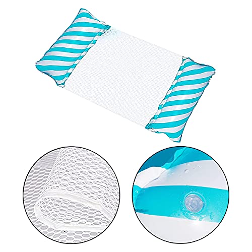 NC - Set di 2 amaca gonfiabile, per piscina, 4 in