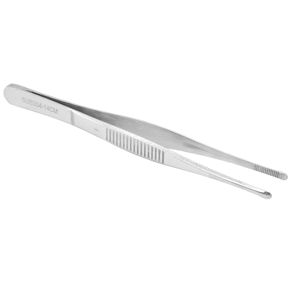 Amazon.co.jp: 外科用ピンセット、5.5インチドレッシング鉗子