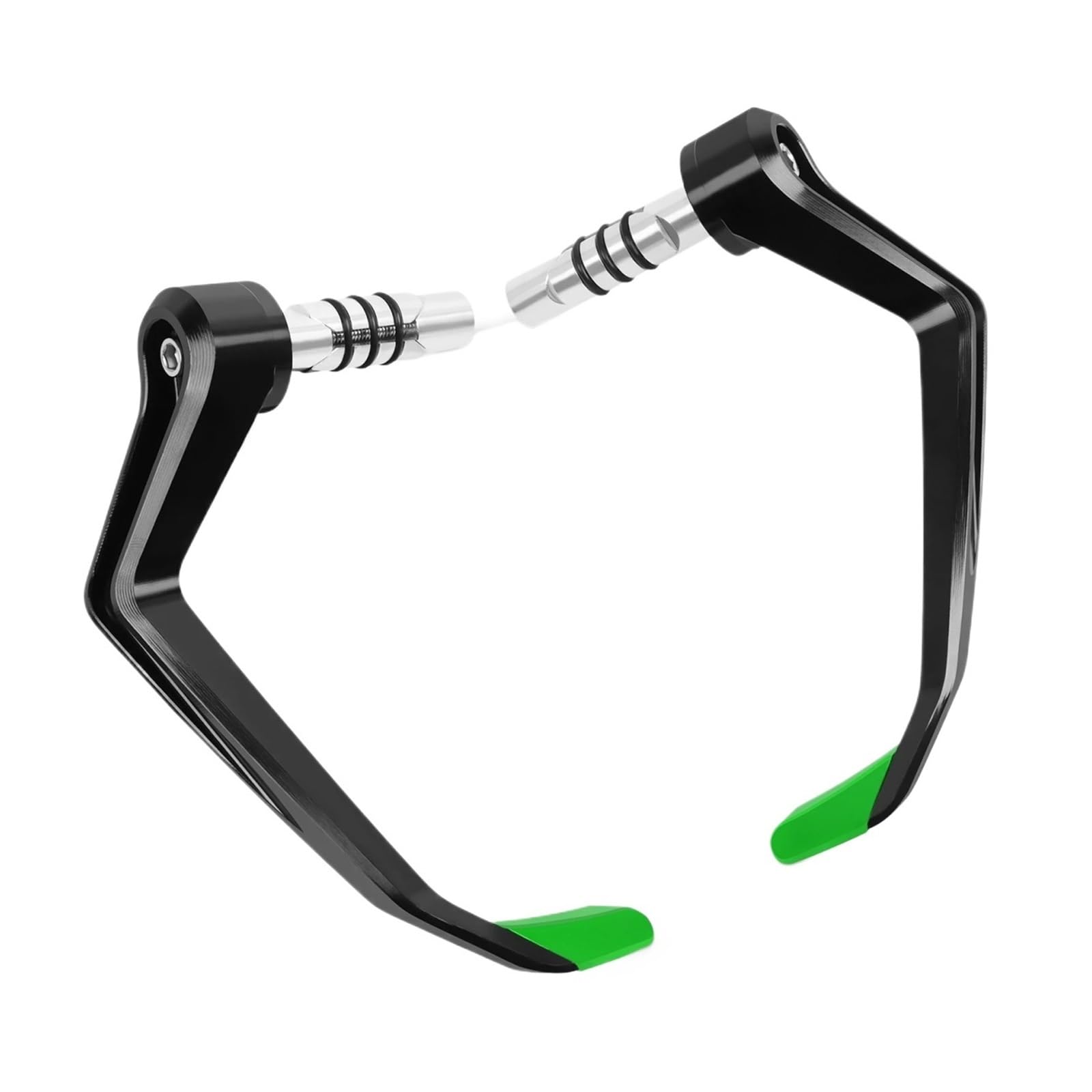 Lbcsrmh Green 1 Pair Motorcycle Brake Clutch Lever Protector Universal Motorcycle 7/8" 22Mm Handlebar Brake Clutch Levers Protector Guard Handguards Hand Guard Protector Lever Guards