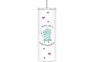 The Perfect Coffee Mug for Strong Women: Cuntasaurus 20 oz Stainless Steel Skinny Tumbler