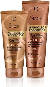 Eudora Kit Siàge Nutri Óleos Poderosos Shampoo + Condicionador