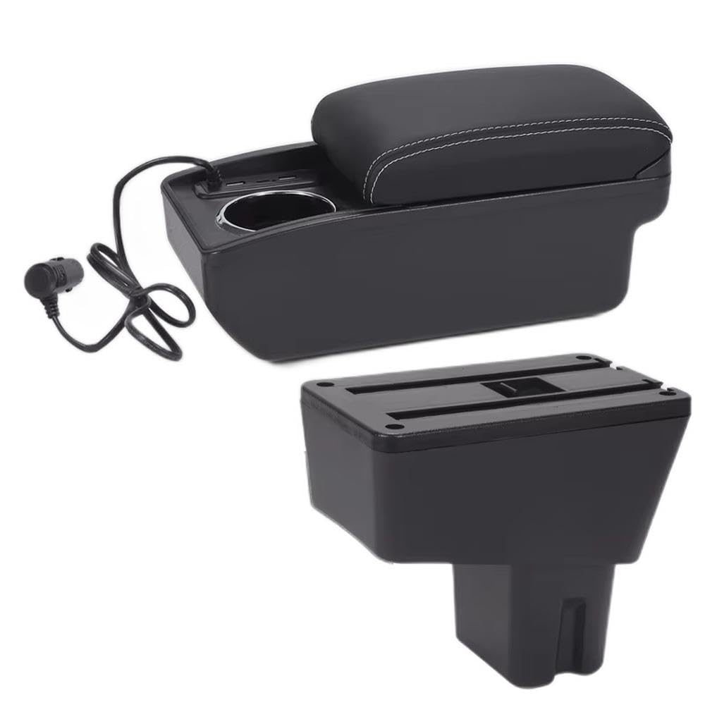 Fsozdbbpl A3 Fast Charging For Citroen C3 C4 2025 Car Armrest Box Center Console Storage Box Interior Parts