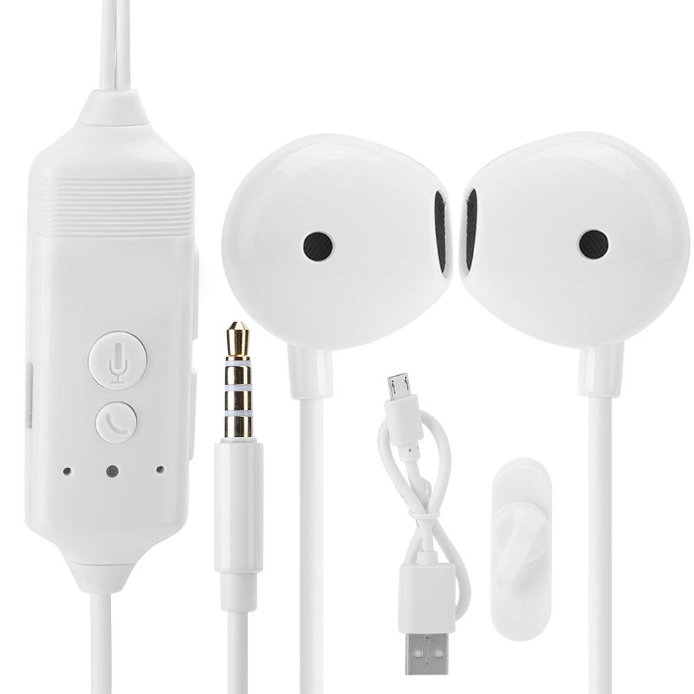 Redxiao Auricular portátil con grabadora de Voz Digital, Auricular con grabación de Voz, para teléfono con Versiones iOS(WT-102)